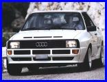 Audi Quattro Sport blanche
